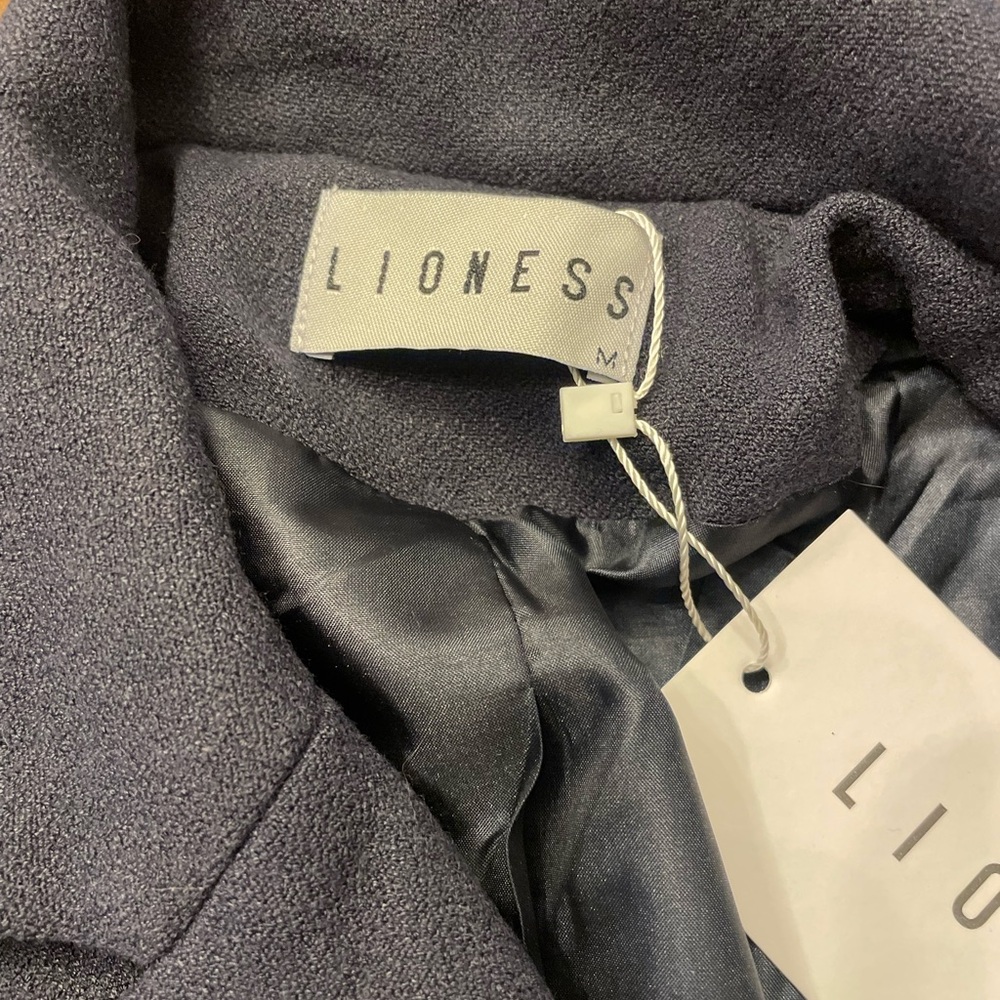 NWT LIONESS Palermo NAXY BLUE Blazer M - Picture 3 of 5